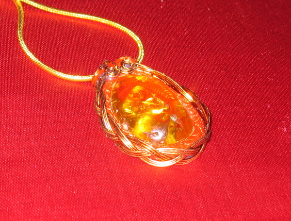 Amber Pendant