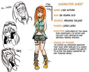 Character Sheet - Kotori by KotoriBR
