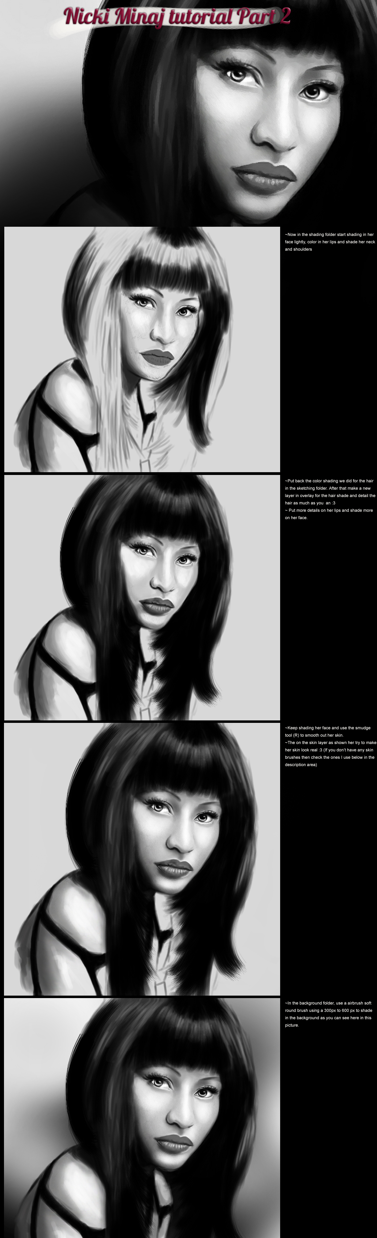 Nicki Minaj tutorial part 2