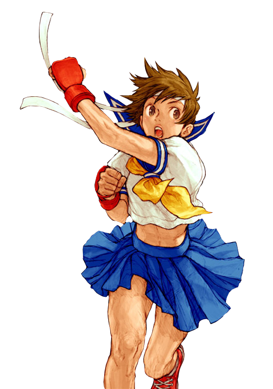 Sakura Street Fighter png download - 730*1095 - Free Transparent