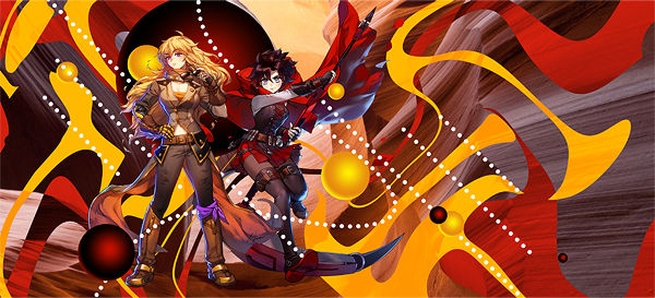Ruby Yart RWBY - Yang and Ruby - Signature (Speed Art) by EntemberDesigns on ...