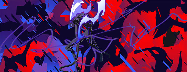 blithe Merkava art print