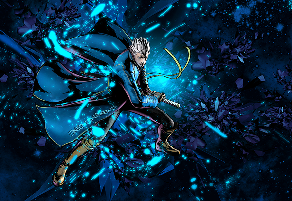 Devil may cry3 Vergil fan art by jiuge on DeviantArt