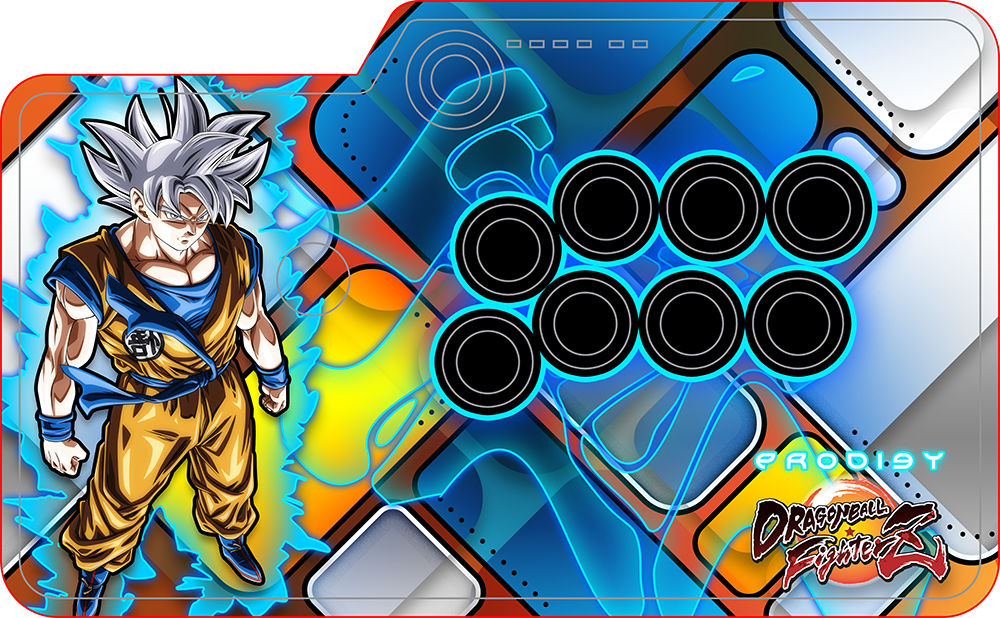 Goku Gui Dragonball Z - Goku UI - Fightstick Design by EntemberDesigns on DeviantArt