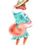 Lady fox