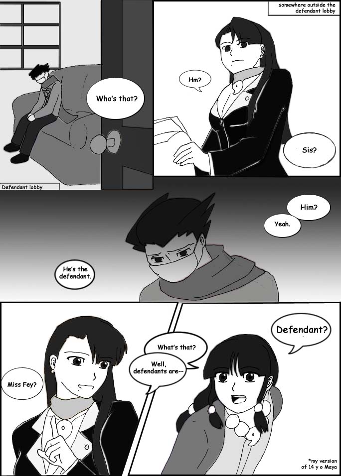 Ace Attorney - Way Back Then (Pg 1)