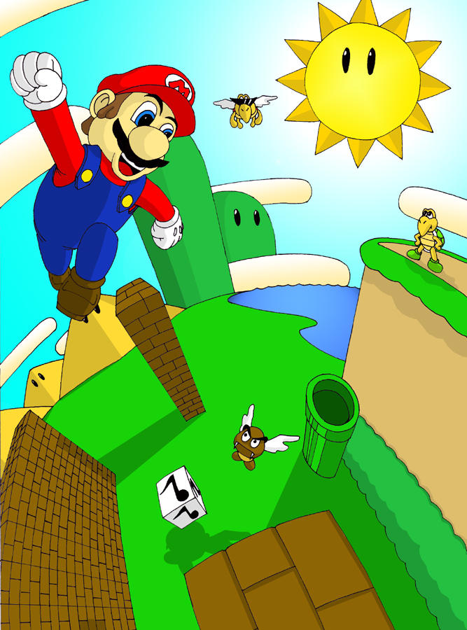 Classic Mario 'color' by RadiantRagnarok on DeviantArt