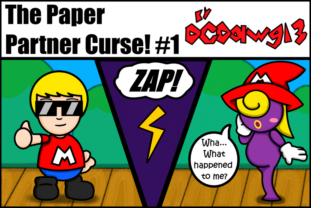 Cursed Paper The Paper Partner Curse! #1 by dcdawg13 on DeviantArt
