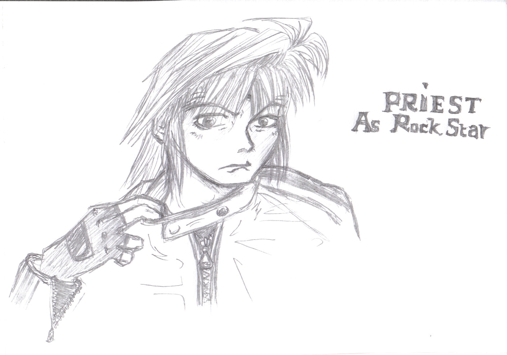 Sanzo priest as rock star