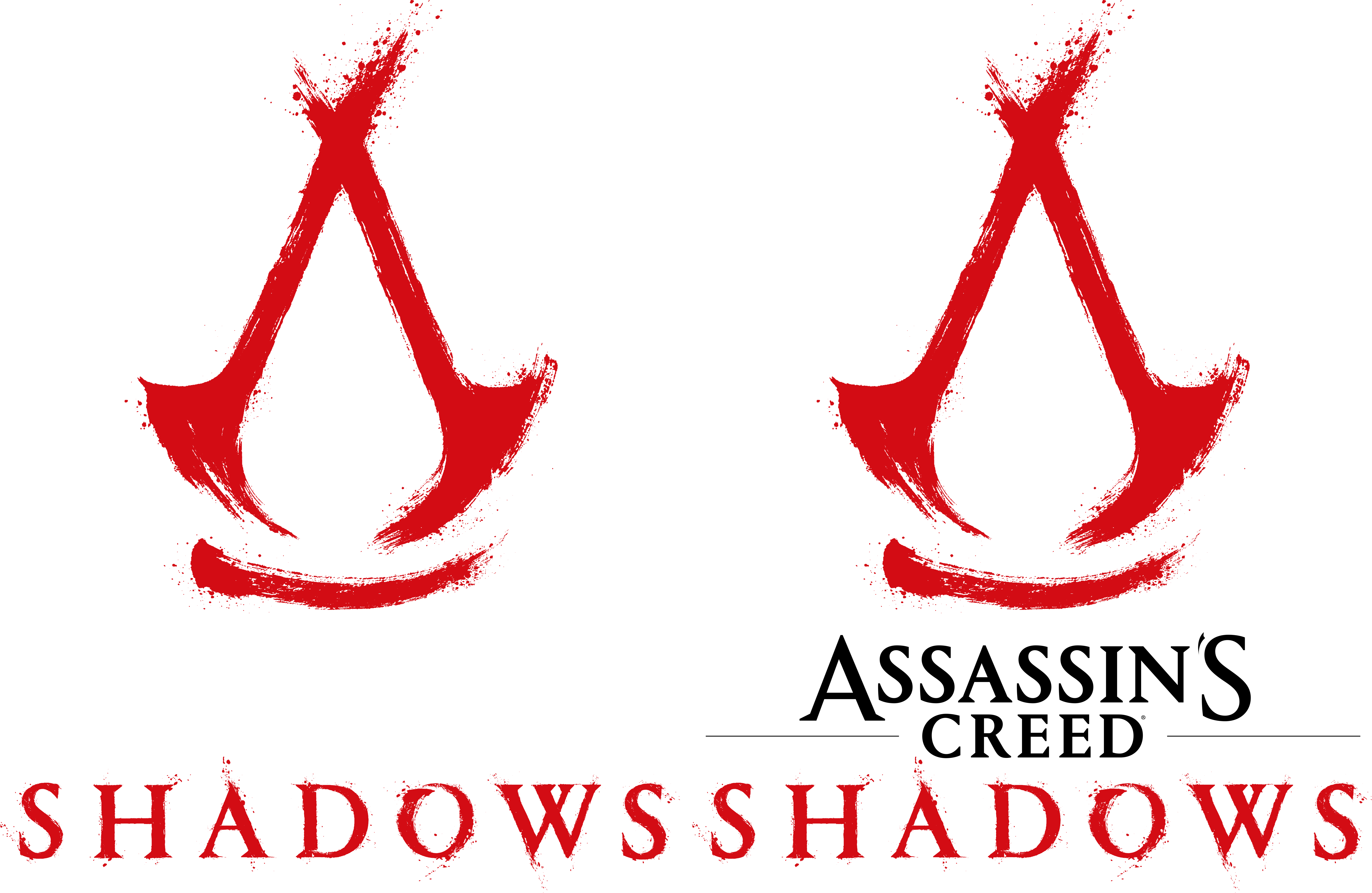 Assassin's Creed Shadows W/B Logo .V1 by Saif96 on DeviantArt