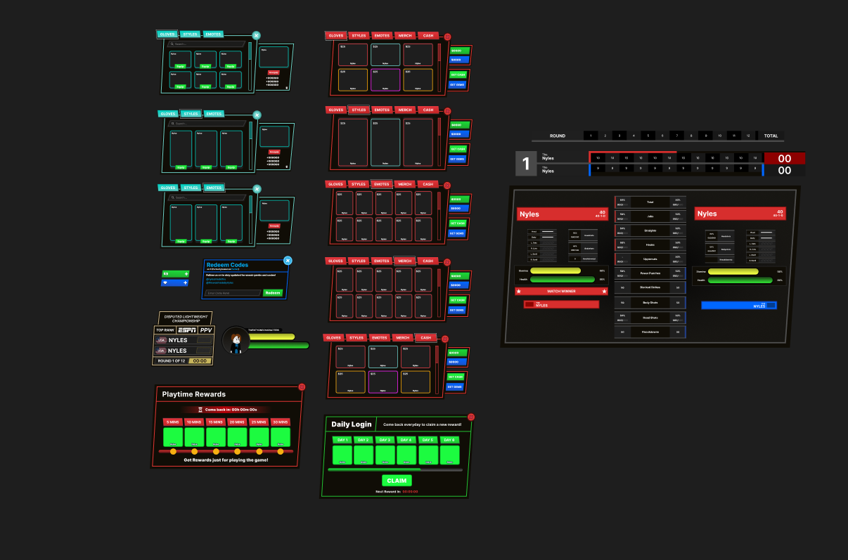 Deviantart Ui Full Game UI 2 by NylesIsTaken on DeviantArt