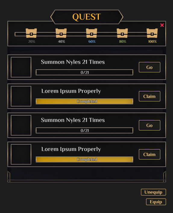 Medieval Ui Frame Medieval Themed UI - Frame 1 by NylesIsTaken on DeviantArt