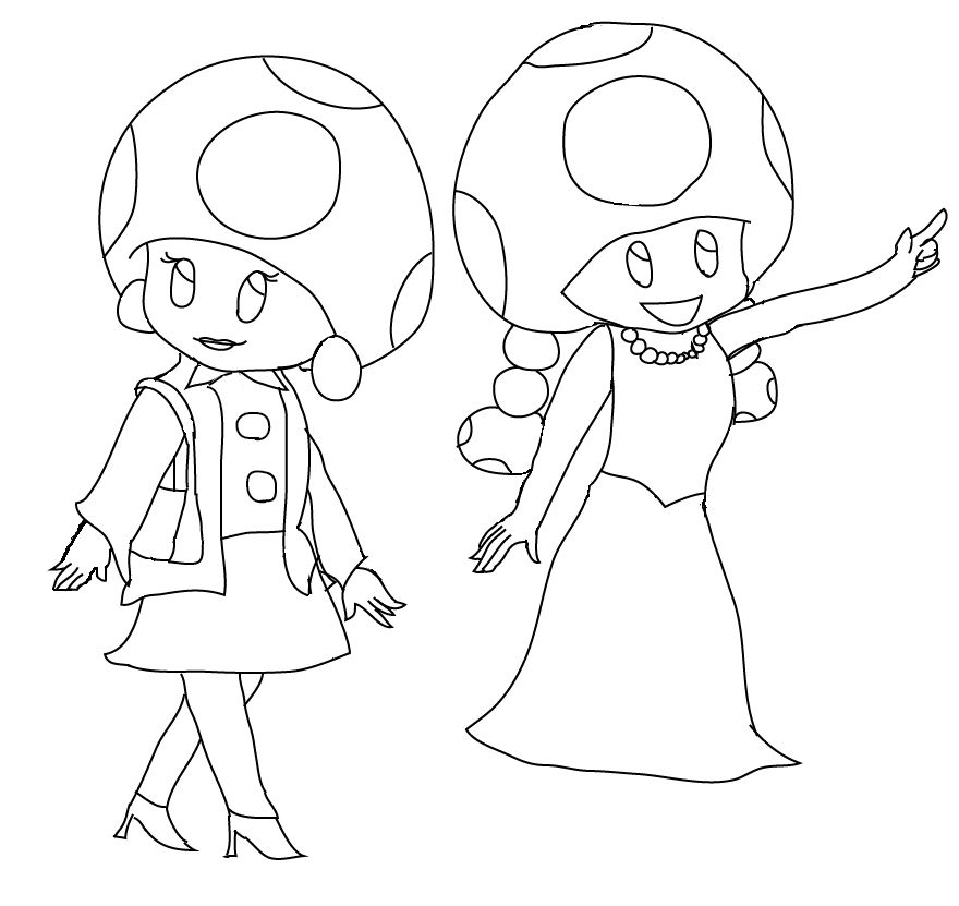 Toadiko Line - Look Toadiko by teammatetoadetteplz on DeviantArt