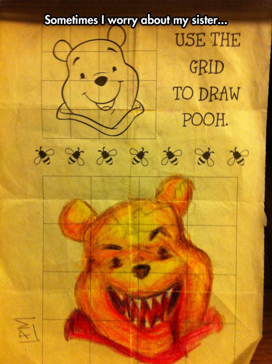 Evil Pooh Bear by tannman64 on DeviantArt