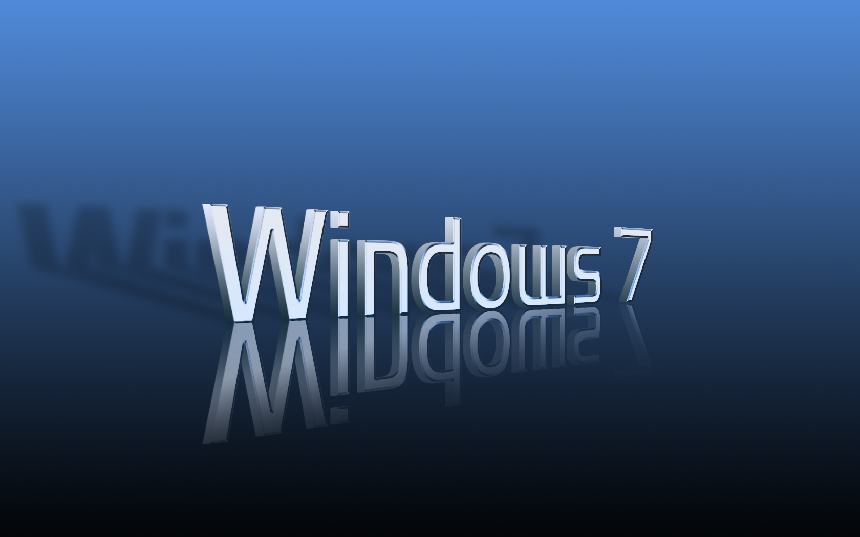 3D Blue Windows 7 Wallpaper by enul01 on DeviantArt