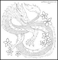 The Dragon Lineart