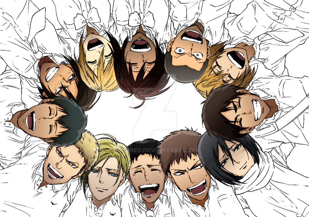 Shingeki No Kyojin Squad 104 Unfinished By Buured On Deviantart