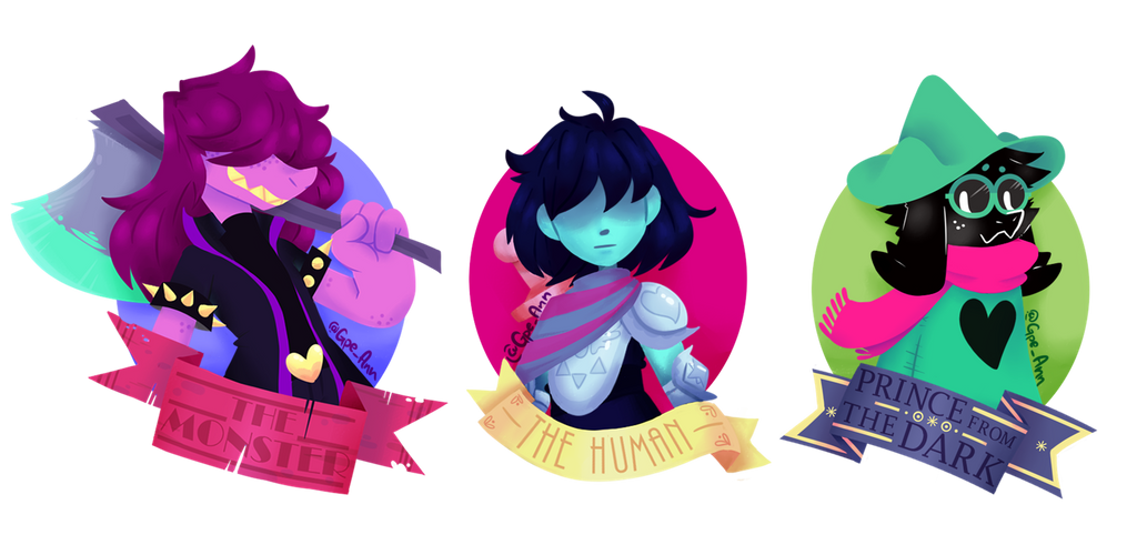 Delta Rune Sticker DeltaRune (stickers) by Upe-Ann on DeviantArt