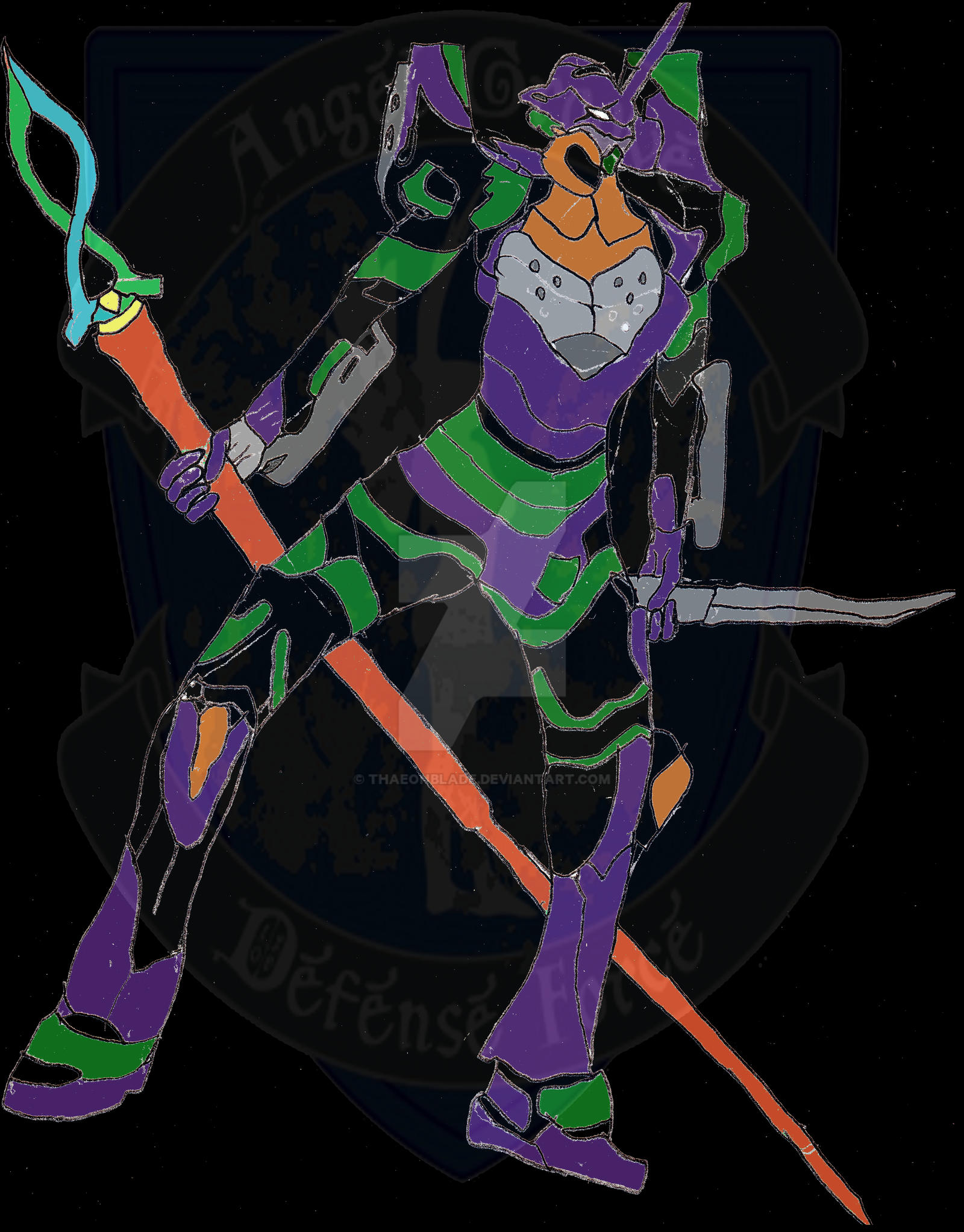 Mecha Ranger Mecha Ranger: Evangelion 01 ANIMA by Thaeonblade on DeviantArt