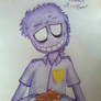 purple guy do you want a piece of cake