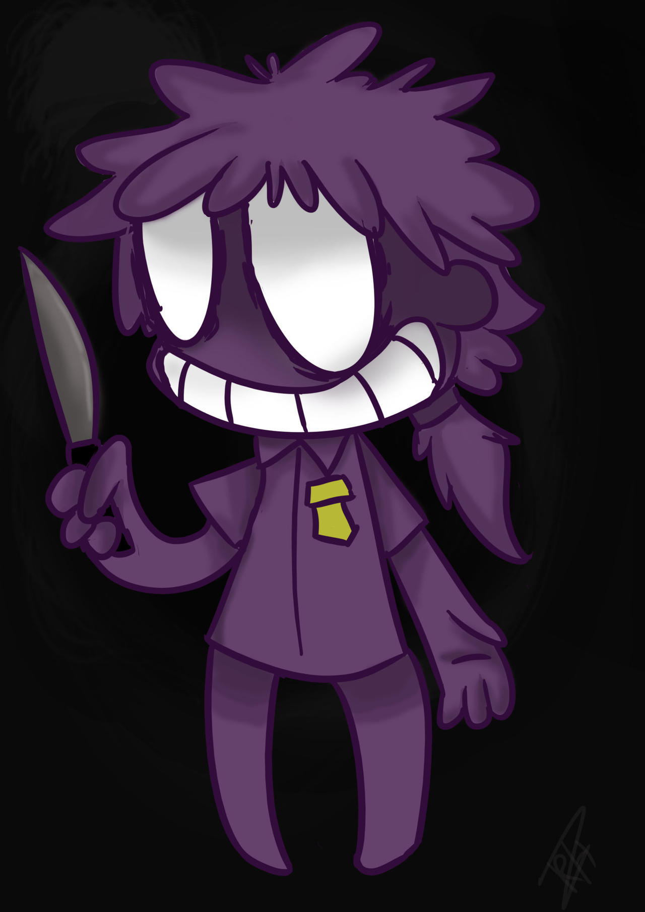 Chibi Purple Guy