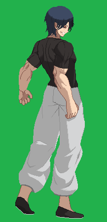 Toji Pixel Pattern Toji Fushiguro Pixel Sprite by Nouamanelh on DeviantArt