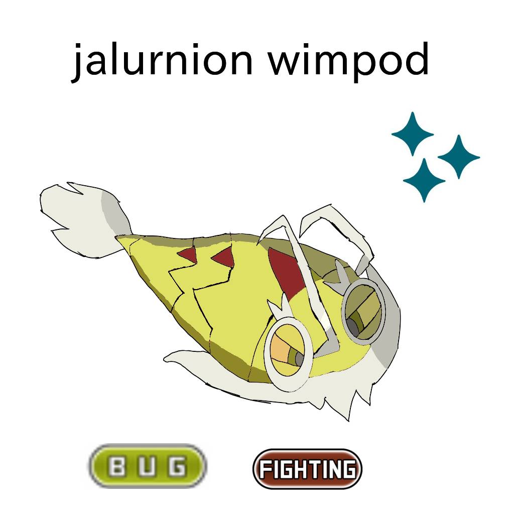 Shiny jalurnion wimpod by Daniellfc2003 on DeviantArt