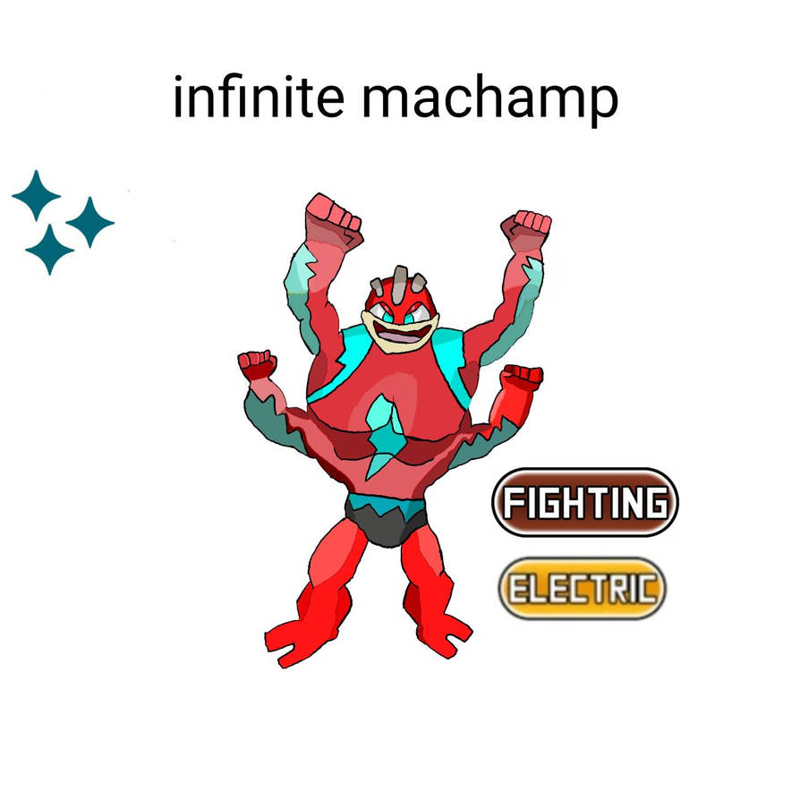 Charmap Infinity Shiny infinite machamp by Daniellfc2003 on DeviantArt