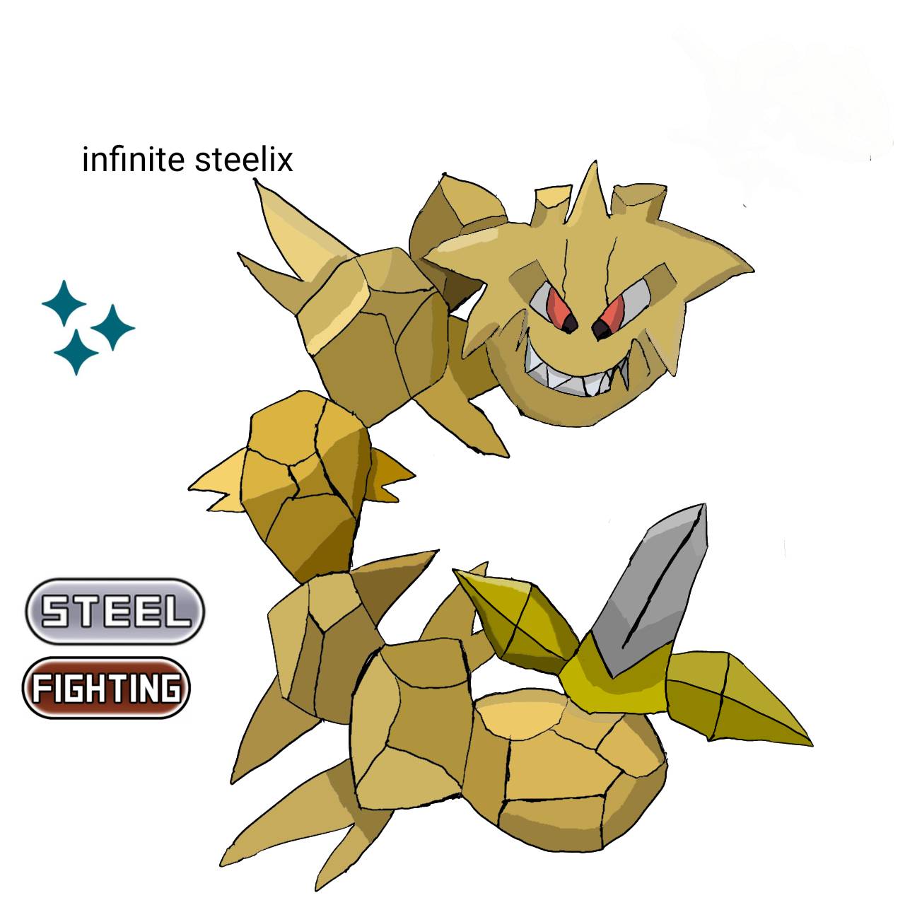 Pokémon Shiny Steelix ( Onix Evolution ) GO - Foto 6