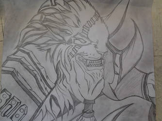 Rengar Drawing.