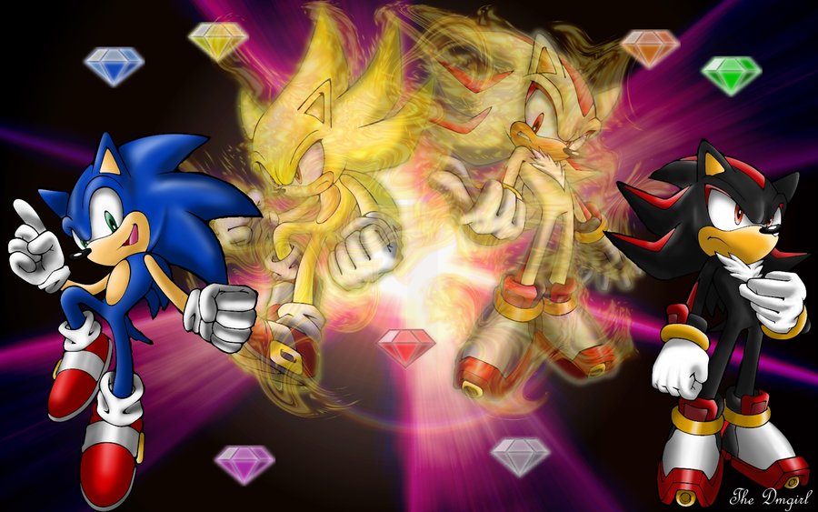 Super sonic by BBrangka  Golden sonic, Sonic dash, Sonic and shadow