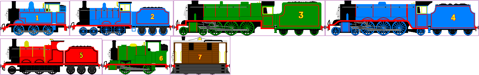 Revamped NWR No's 1-7 (WIP)