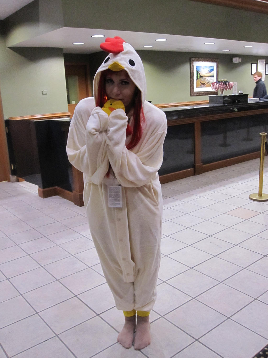 2014 Sukoshi Con, Day 1 Resident Evil Chicken