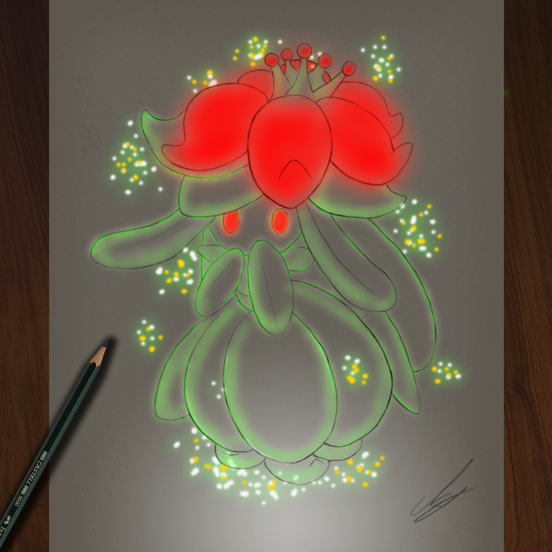 Lilligant Art on LilligantFans DeviantArt