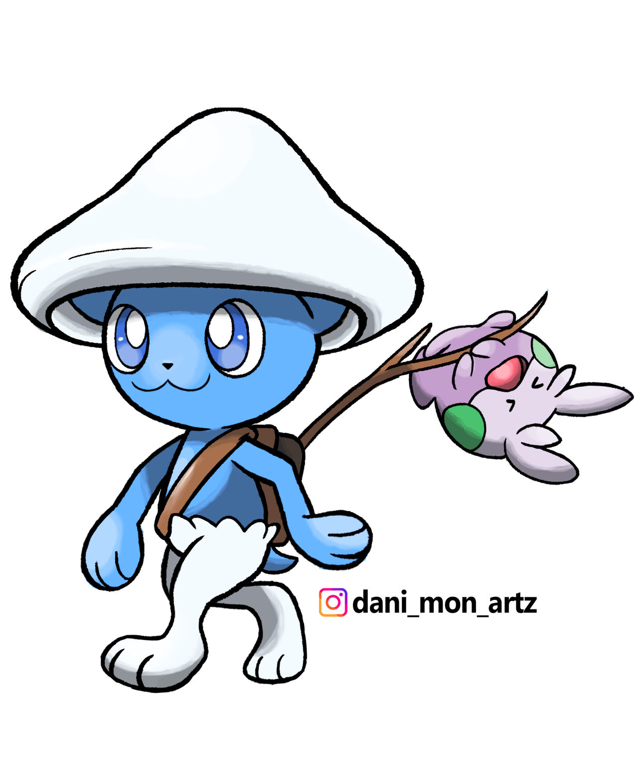 smurf cat pokemon card Smurf cat