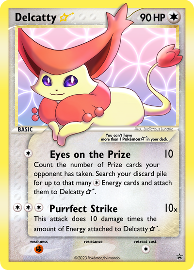 Delcatty Gold Star by Ludicrous-Lunatic on DeviantArt Delcatty Gold Star by Ludicrous-Lunatic on DeviantArt