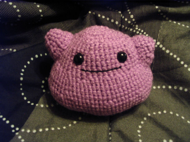 Ditto Amigurumi Custom Plush