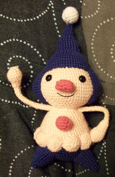 Custom Amigurumi Mime Jr Plush