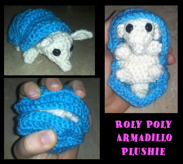 Roly Poly Armadillo Amigurumi