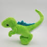 Green Raptor Plush Dinosaur