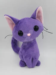 Purple Kitty Plush