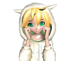 { mmd } kawaii Len alpaca