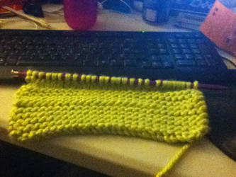 My Knitting process