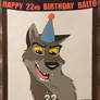 Happy 22nd Birthday Balto Wolfdog