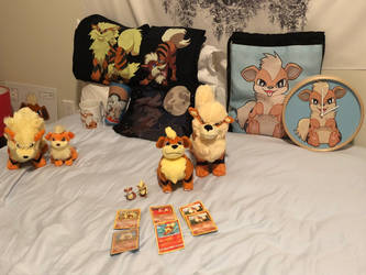 Updated Growlithe and Arcanine Collection 2018