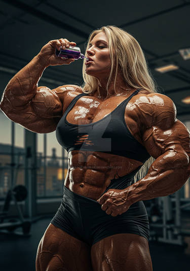 Muscle Spout She Aggressively Devours Muscle Growth Formula by orange1984blue on ...