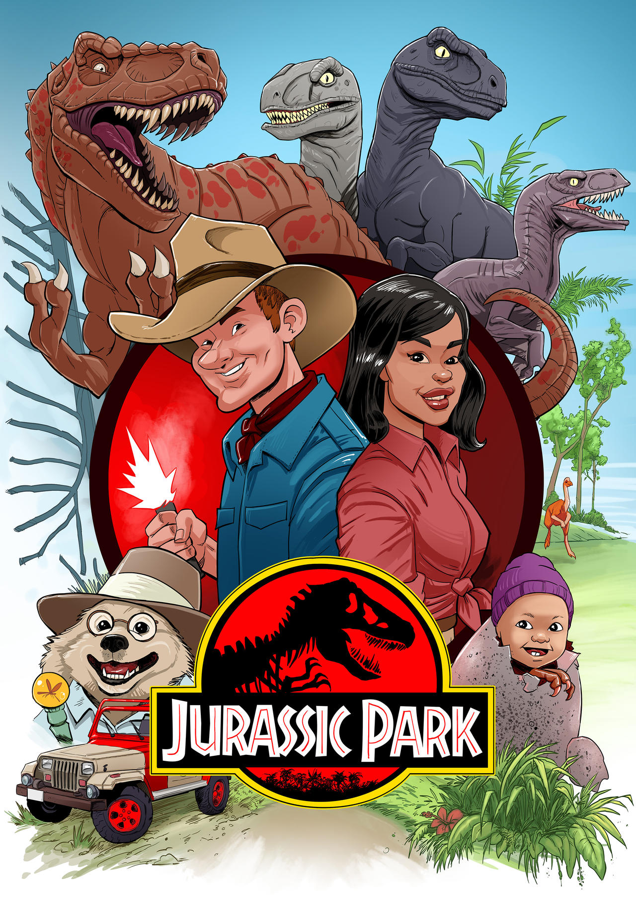 Jurassic Park family