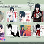 A year full of Sasuke fanart