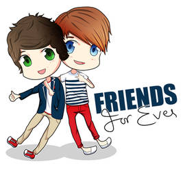 Harry and Louis Friends Forever by Cassy-F-E