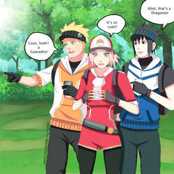 Naruto PokemonGo crossover